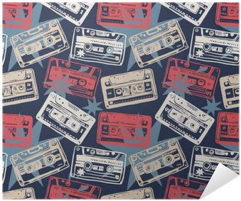 Vector With Vintage Cassettes, Tapes, Old Music - Music (400x400), Png Download