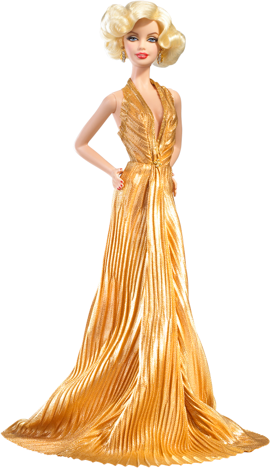 Published February 13, 2012 At 640 × 950 In Barbie - Barbie 50th Anniversary As Marilyn Monroe Blonde Ambition (640x950), Png Download