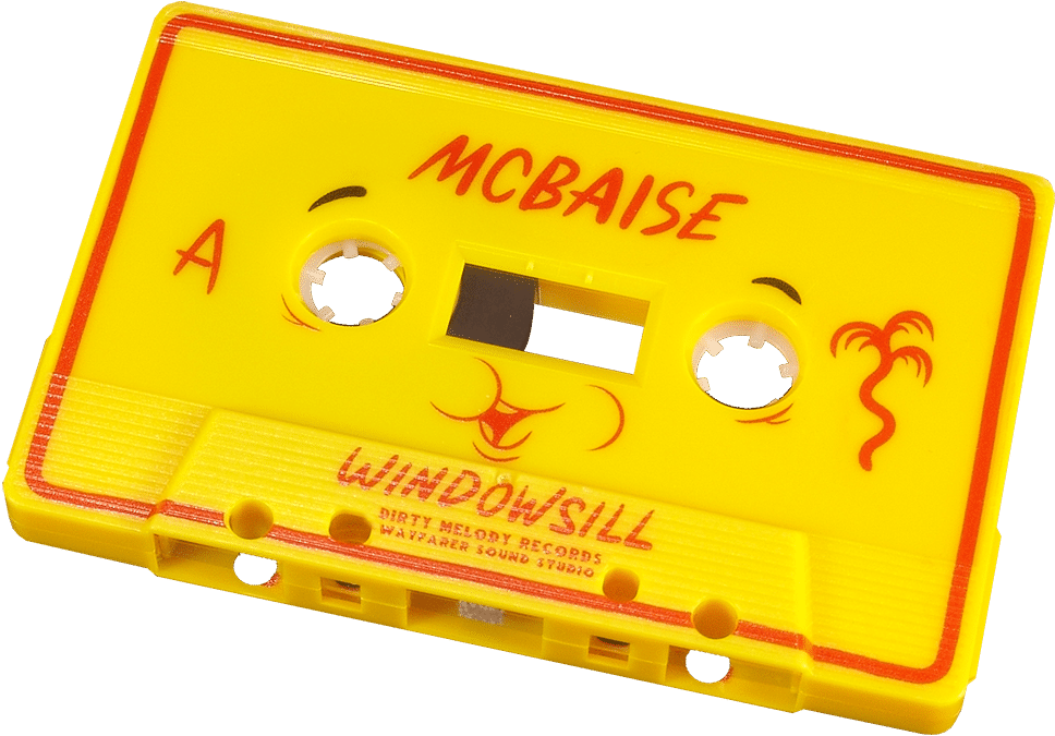 Full Coverage Red And Black Printing Onto A Yellow - Colorful Cassette Tape Png (1000x701), Png Download