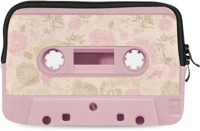 Vintage Retro Soft Pink Cassette Tape Ipad Mini - Brown Cassette Tape (500x500), Png Download