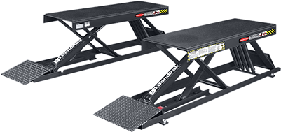P Low Rise Pit Lift Open Center Pit Lifts Bendpak Png - Low Rise Car Lifts (400x400), Png Download
