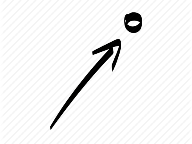 Drawn Arrow Sketchy - Drawing (640x480), Png Download