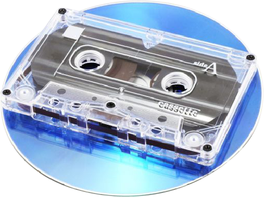 Convert Audio Tape To Cd Burnt Oak - Cassette Tape (533x398), Png Download