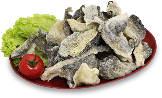 Fried Fish Skin - Fried Fish (600x600), Png Download