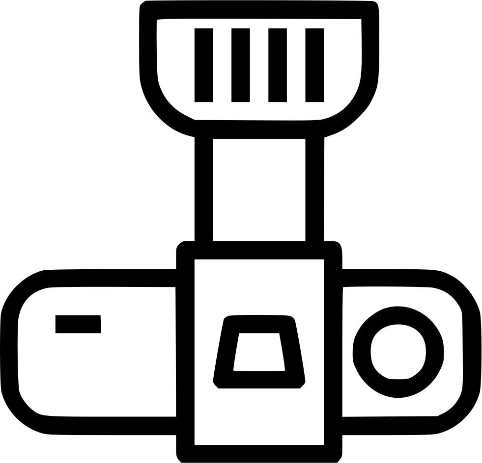Camera Modern Top View Comments - Top View Camera Png (981x944), Png Download