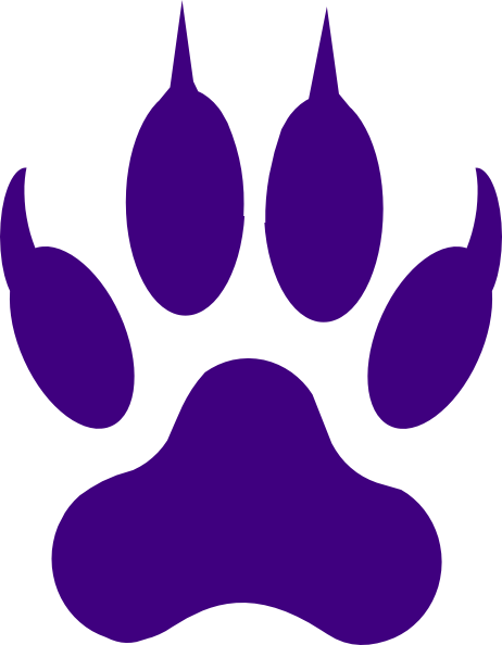 Lion Footprint (462x594), Png Download