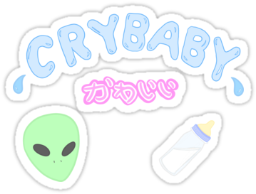 Download Crybaby Sticker Melanie Martinez Full Size Png Image Pngkit