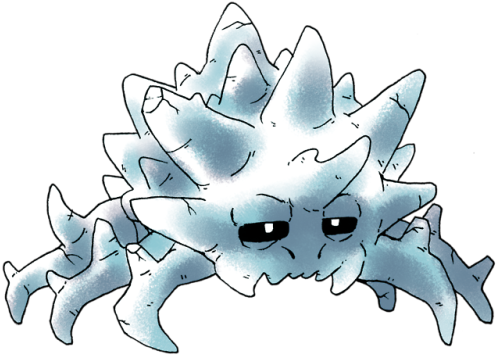 Gnarly Doodles Beast Of Ice Only Fire Can Damage This - Cartoon (500x365), Png Download