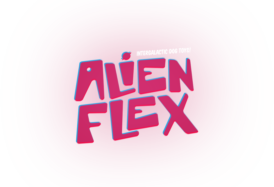 Logo Alien Flex - Spunky Pup (943x646), Png Download