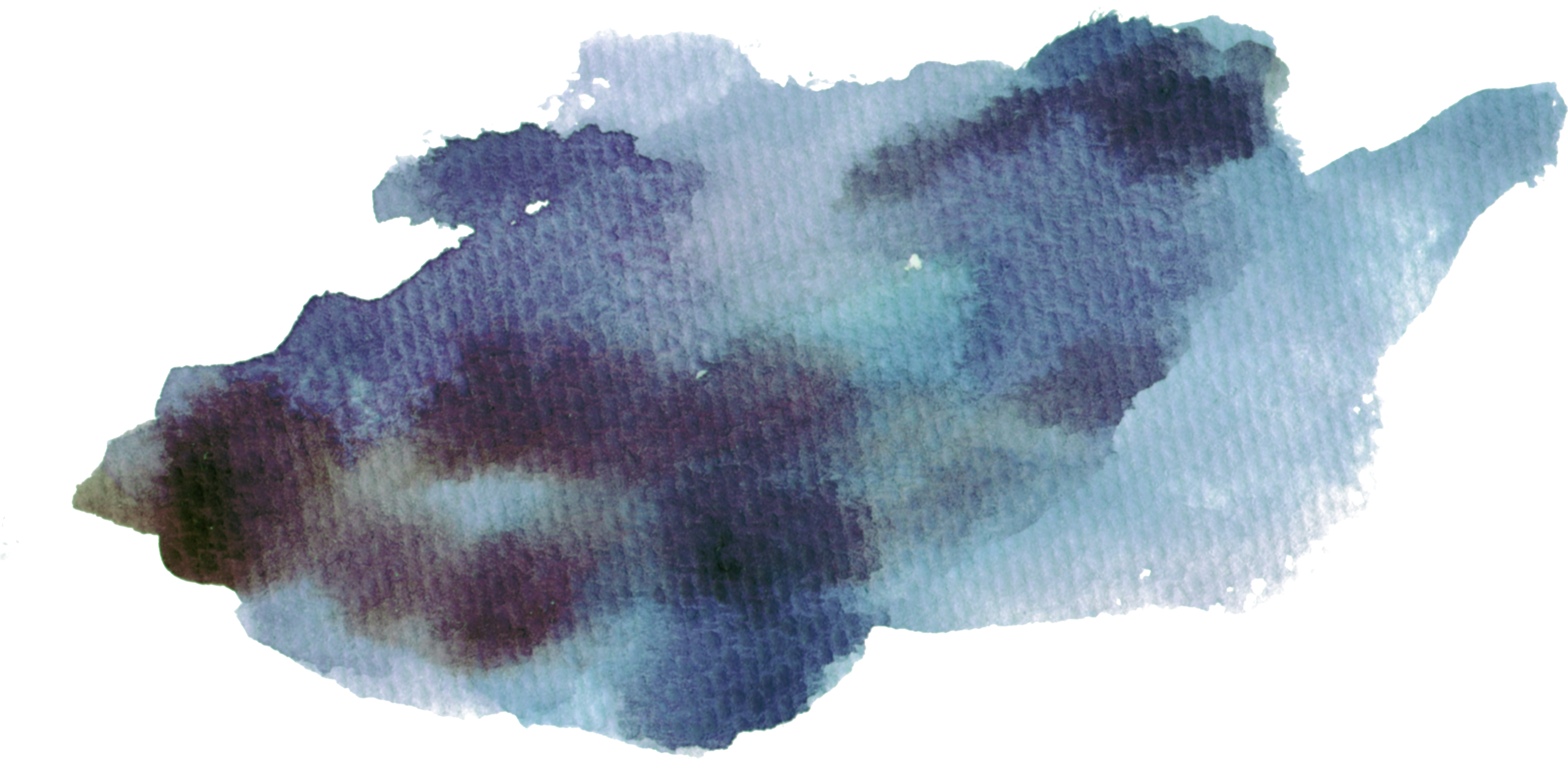 Watercolor Painting Ink - Water Color Effect Png (3200x1572), Png Download