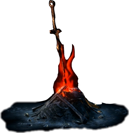 Bonfire Dark Souls Png - Dark Souls Bonfire Png (426x439), Png Download