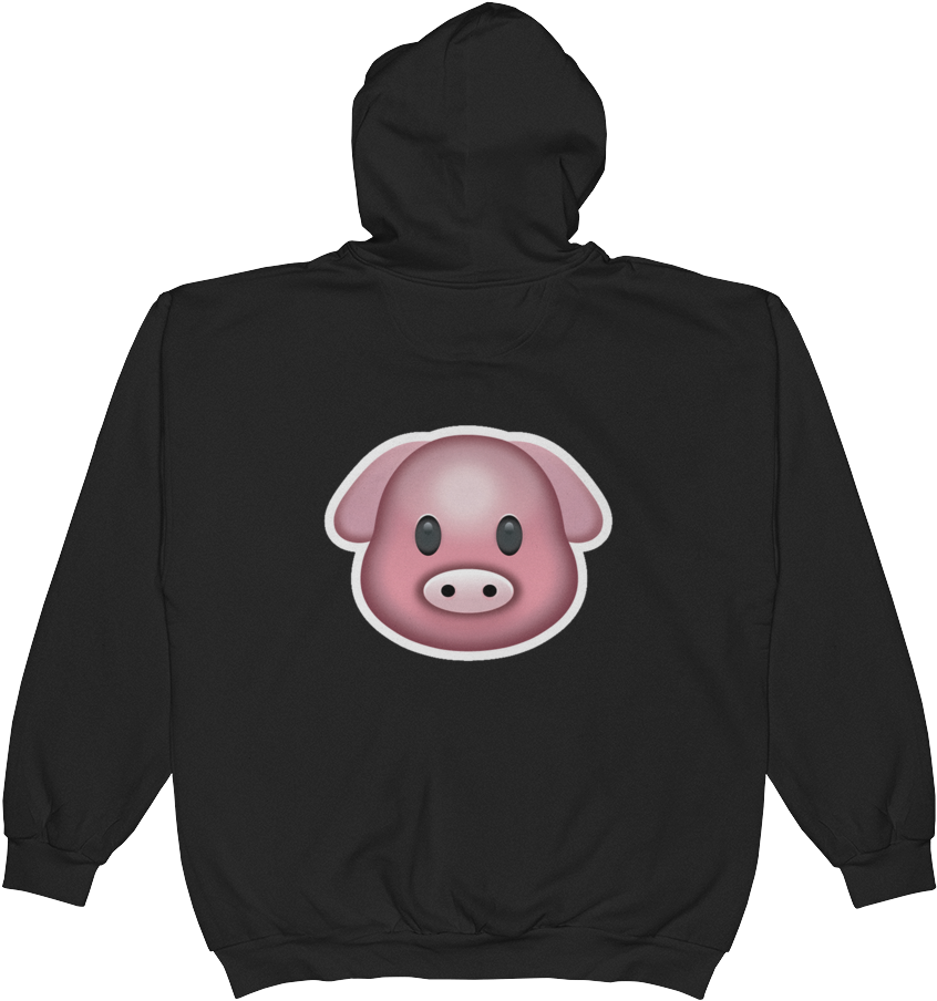 Emoji Zip Hoodie - Queen Of The Red Spades (1000x1000), Png Download