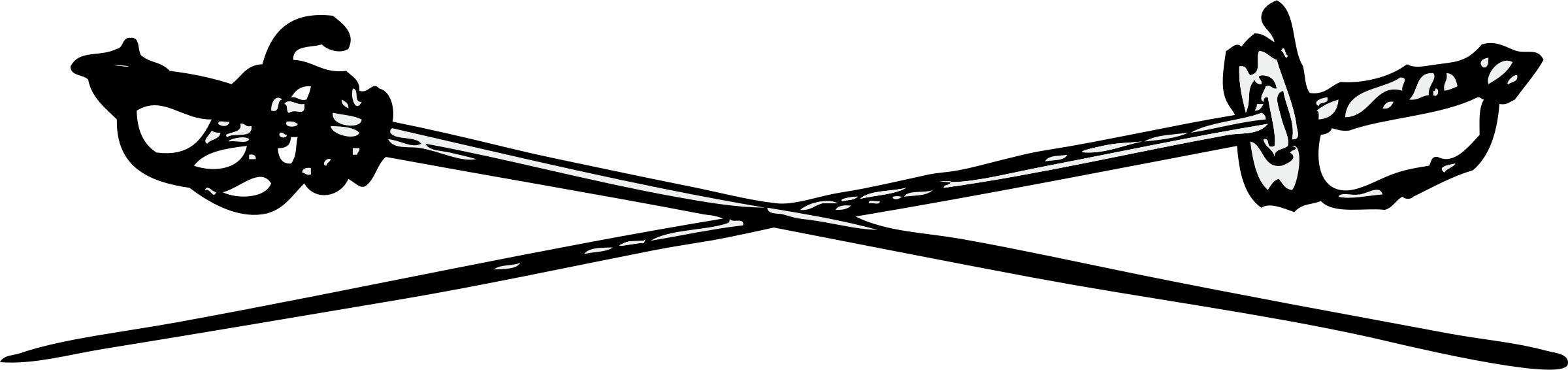 Download Saber Download Sword Crossed Swords Vector Png Full Size Png Image Pngkit