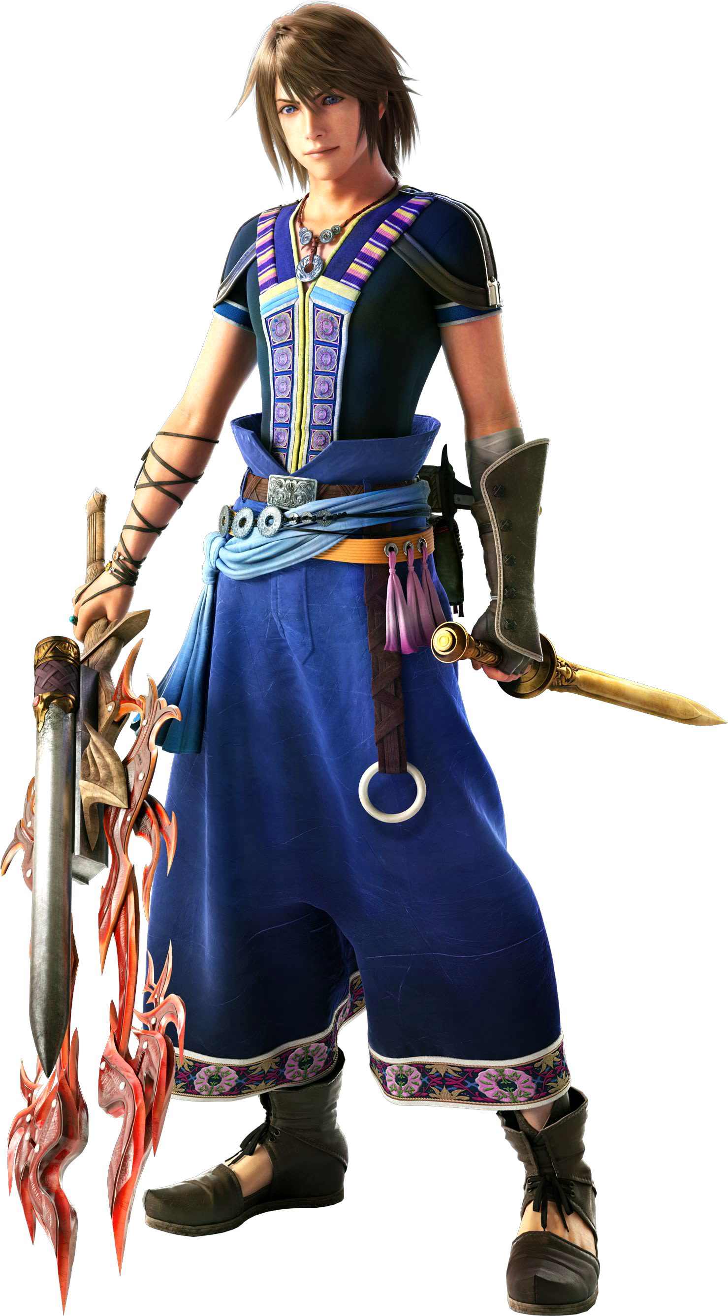 Hunter/guardian - Final Fantasy Xiii 2 Personajes (1479x2675), Png Download