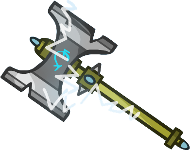 Thors Hammer - Cool Guns In Helmet Heroes (391x309), Png Download