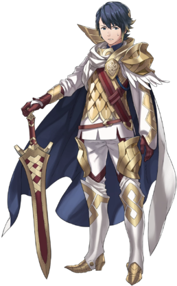 Alfonse, We Looked Everywhere - Fire Emblem Heroes Chrom (363x436), Png Download