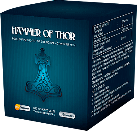 The Hammer Of Thor Pills Workout - Hammer Of Thor Supplement (442x425), Png Download