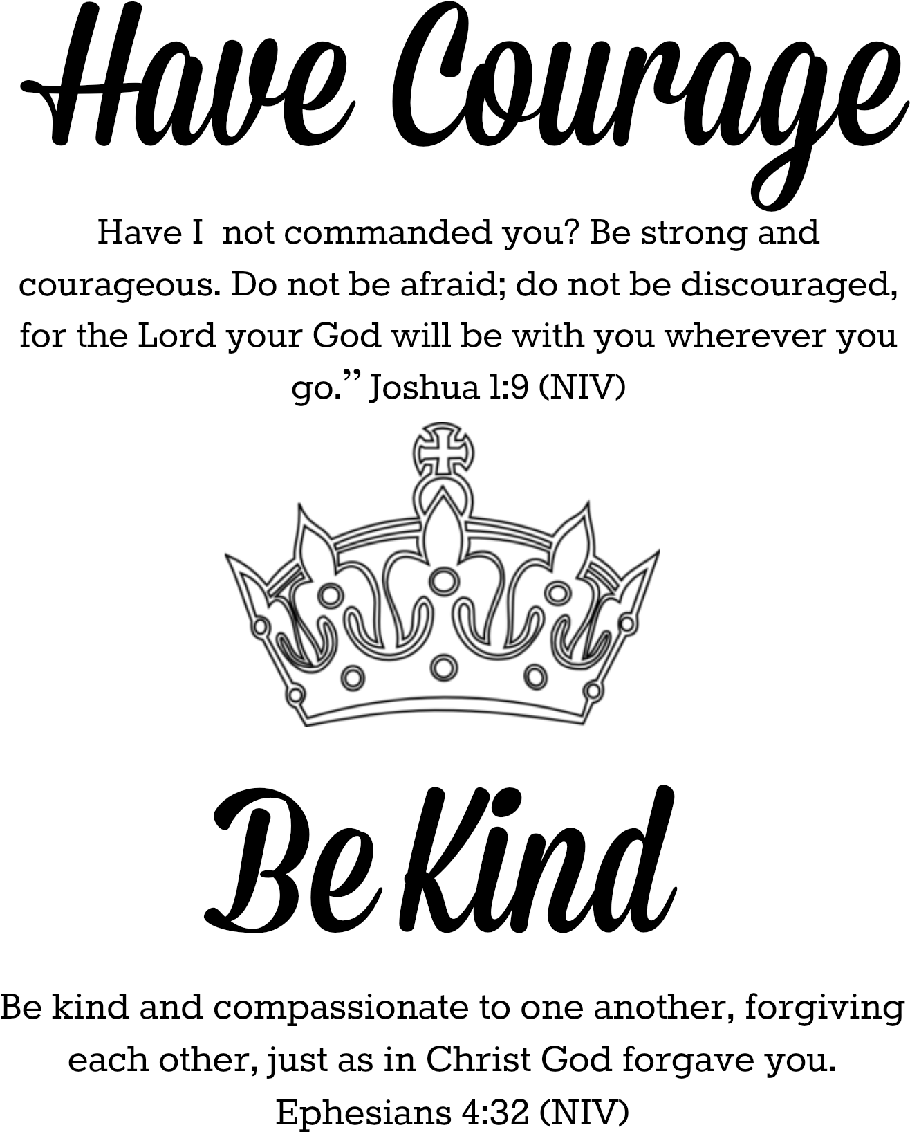 What The Bible Says About Having Courage And Being - Curvy Is The New Thin! (1500x2100), Png Download