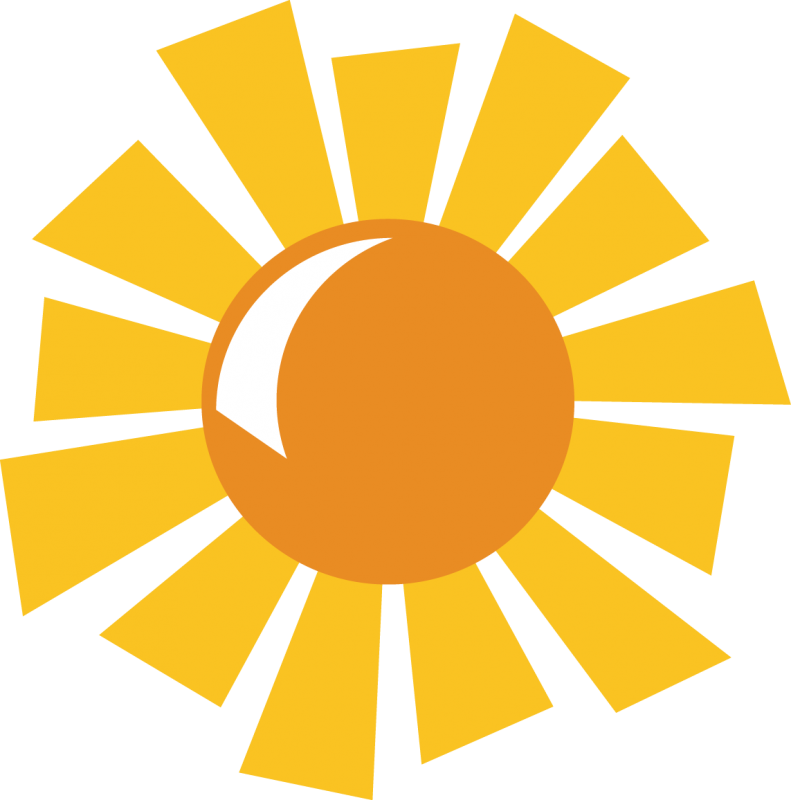Sunlight Clipart Summer Sun - Sun Svg File (791x800), Png Download