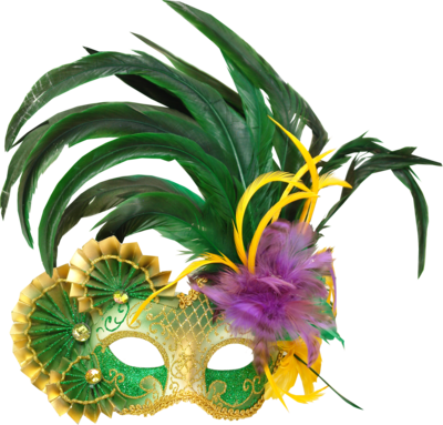 Mardi Gras Background, Carnival Masks, Masquerade Masks, - Carnival Mask Png (400x383), Png Download