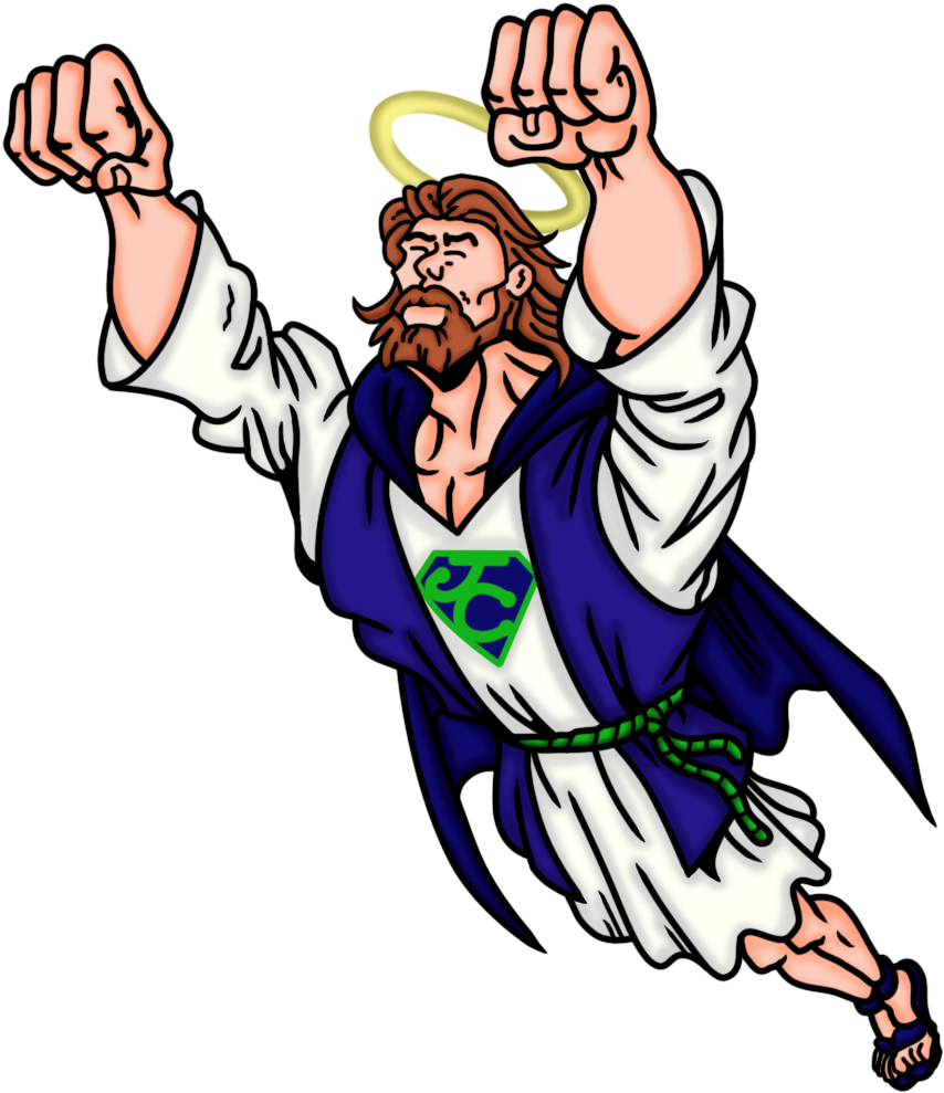 Hero Jesus Christ By Rosvaleera - Jesus Hero (900x1000), Png Download
