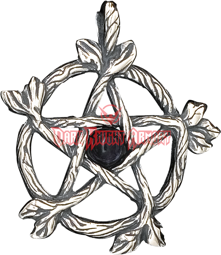 Woodland Pentacle Pendant - Pendant (850x850), Png Download