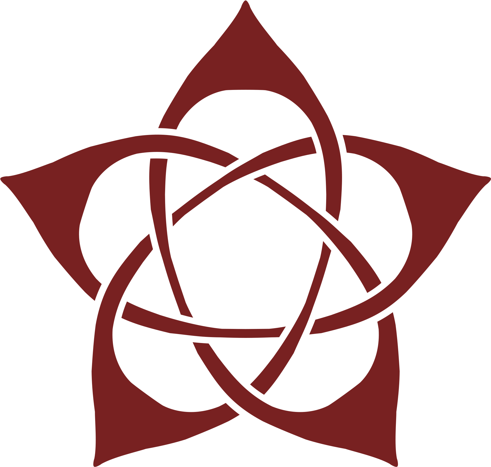 Pentacle Vector Wicca - Venus Pentacle (2000x1887), Png Download
