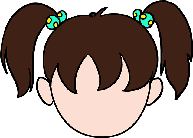 How To Draw Cartoon Hair - Drawing (680x678), Png Download