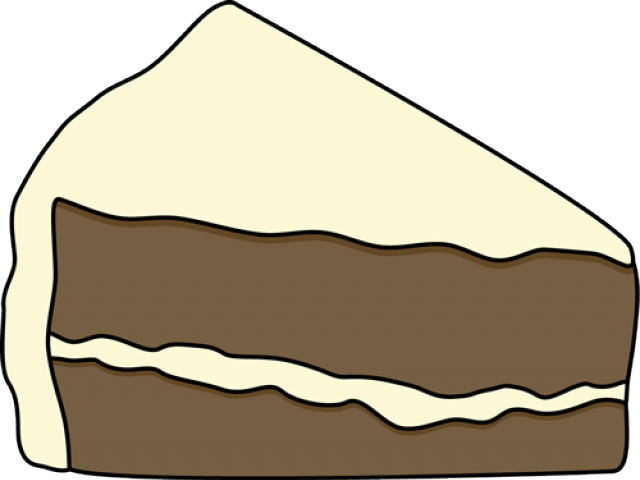 Slice Cliparts - Clip Art Cake Slice (500x376), Png Download