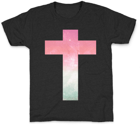 Cosmic Cross Kids T-shirt - Shirt (484x484), Png Download