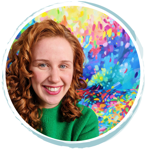 Sara Coeyguest May Artist For True Colors Online Art - Girl (500x500), Png Download