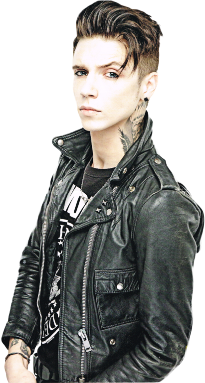 Andy Biersack <3 - Black Veil Brides Andy Hot (540x768), Png Download