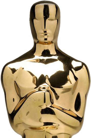 Close Up Oscar Academy Award - Awards Image Hd Png (363x540), Png Download
