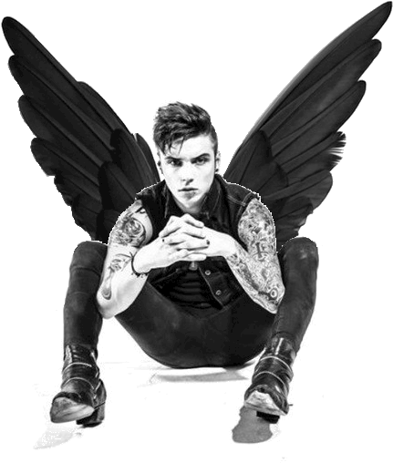 Bvb And Andy Biersack Image - Black Veil Brides Png (499x545), Png Download