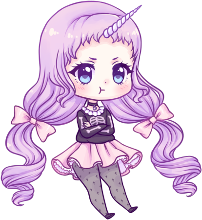 If You Want To Commission Me, Please Send An Email - Kawaii (500x500), Png Download