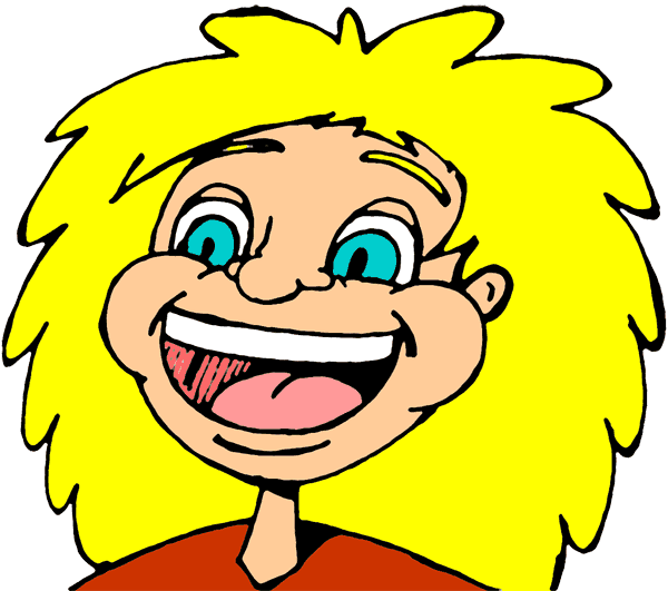 Happy Person Clipart - Clip Art Of Happy (600x531), Png Download