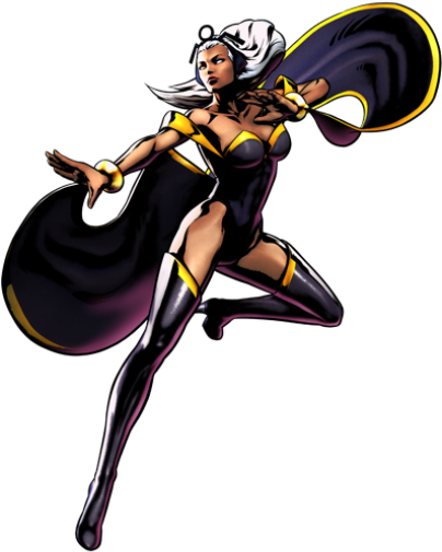 Storm X Men Comic Costume (400x630), Png Download
