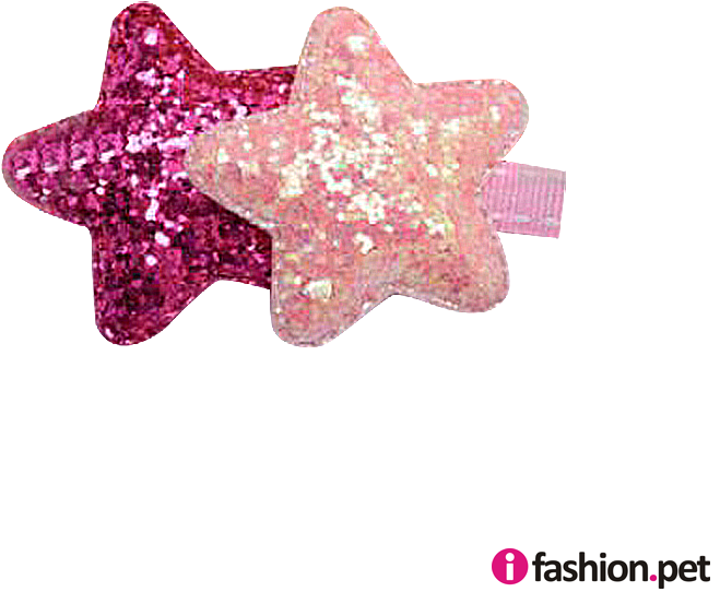 Graphic Freeuse Library Glittery Star Pet Hair Clip - Hair Clip Transparent (800x800), Png Download