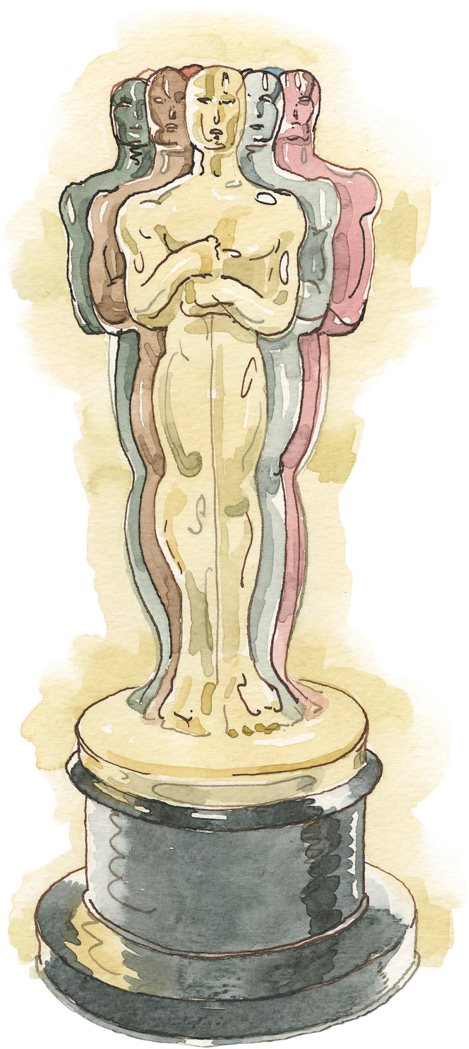 #oscarssowhite Is Still Relevant This Year - Visual Arts (768x1103), Png Download