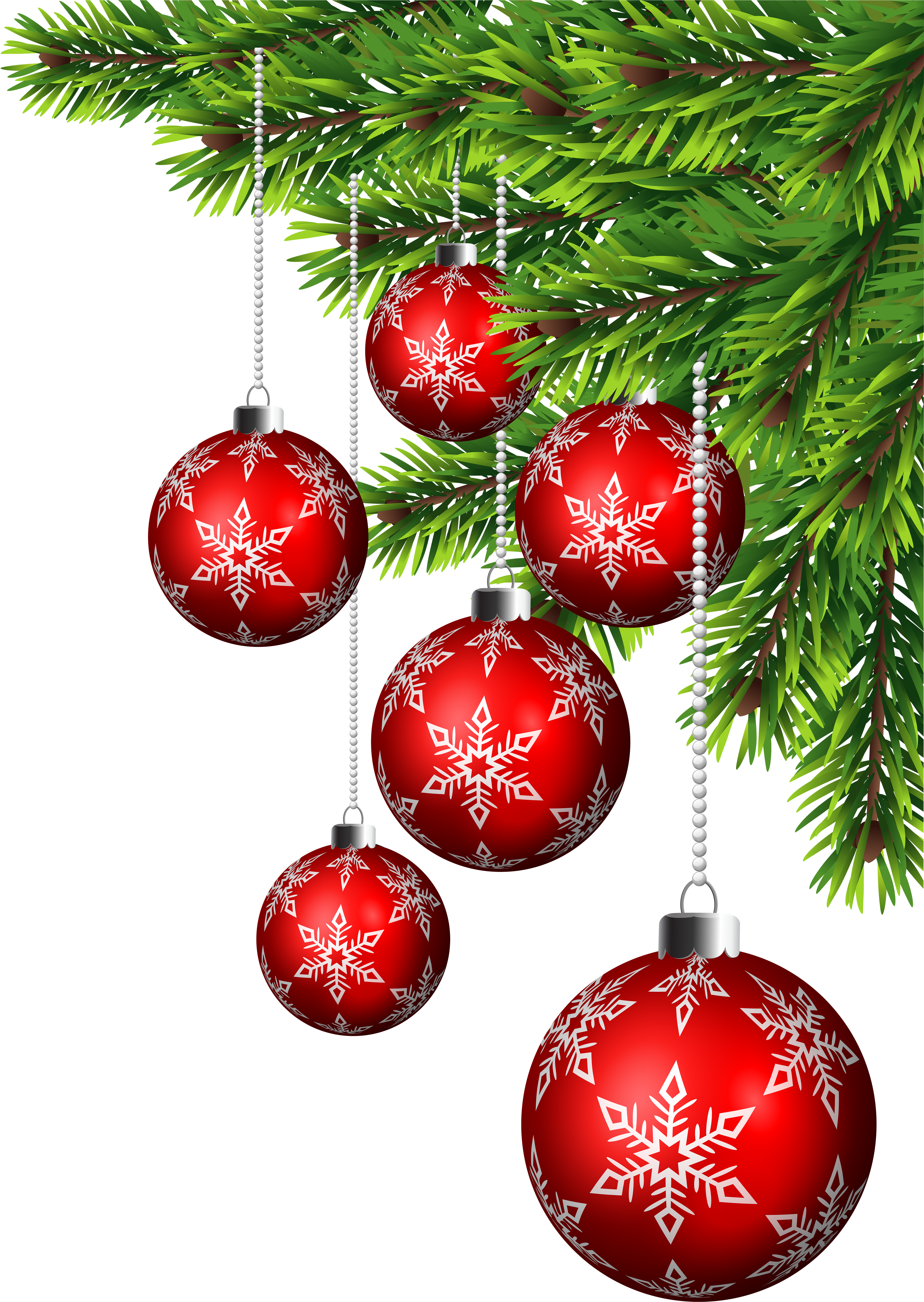 Christmas Ornament Christmas Decoration Santa Claus - Christmas Corner Border (4243x6000), Png Download