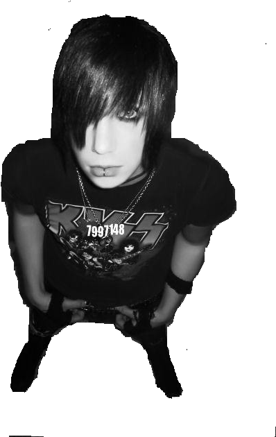 Galery Andy Biersack - Black Veil Brides Andy Sixx (480x640), Png Download