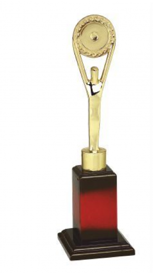 Sew Oscar M - Trophy (500x554), Png Download