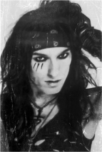 Black Veil Brides On Flowvella - Andy Biersack (480x558), Png Download