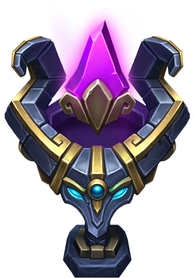 Clash Level 4 Freljord Trophy - Clash Trophy League Of Legends (400x708), Png Download