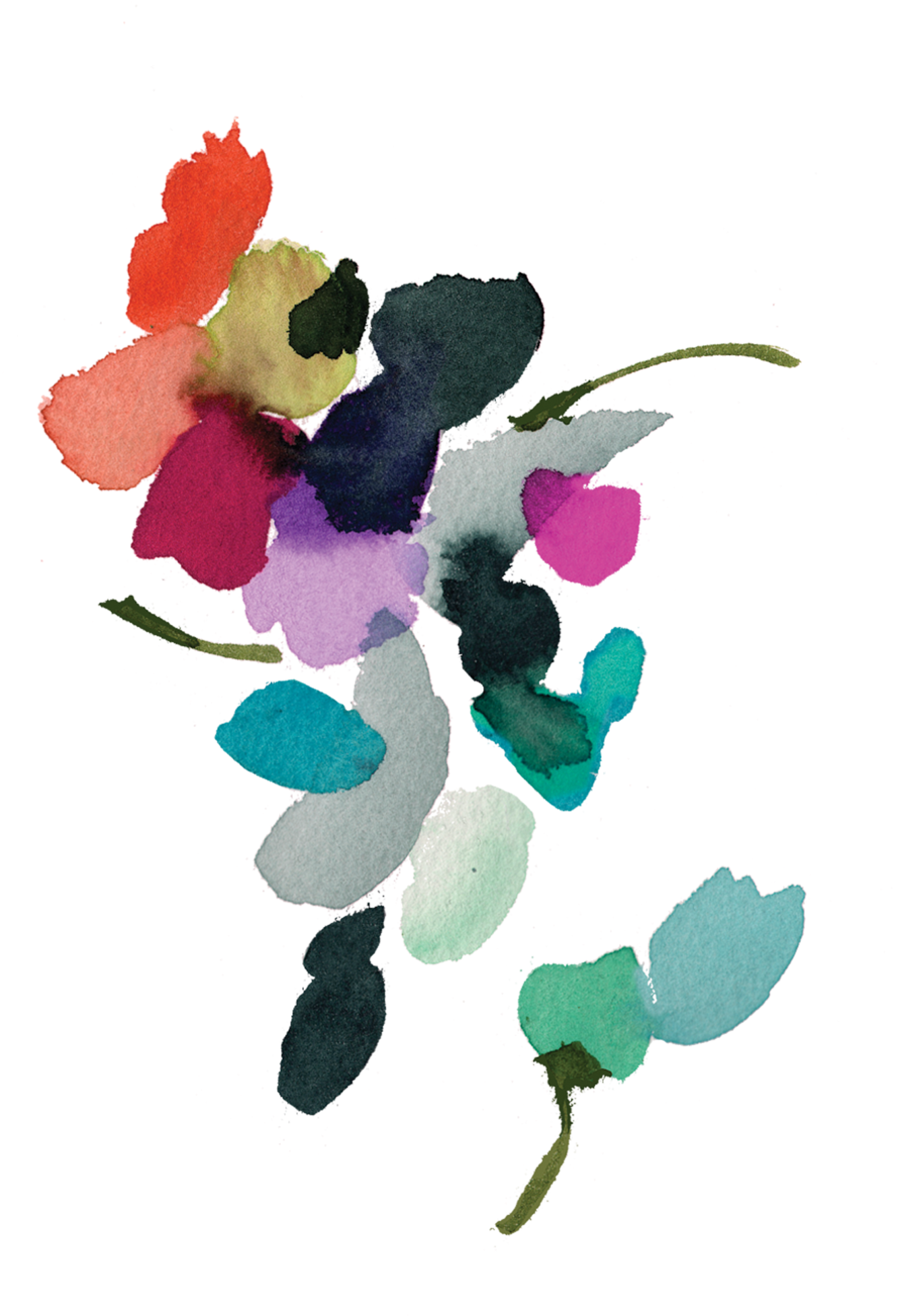 Confetti Floral - Floral (2048x2048), Png Download