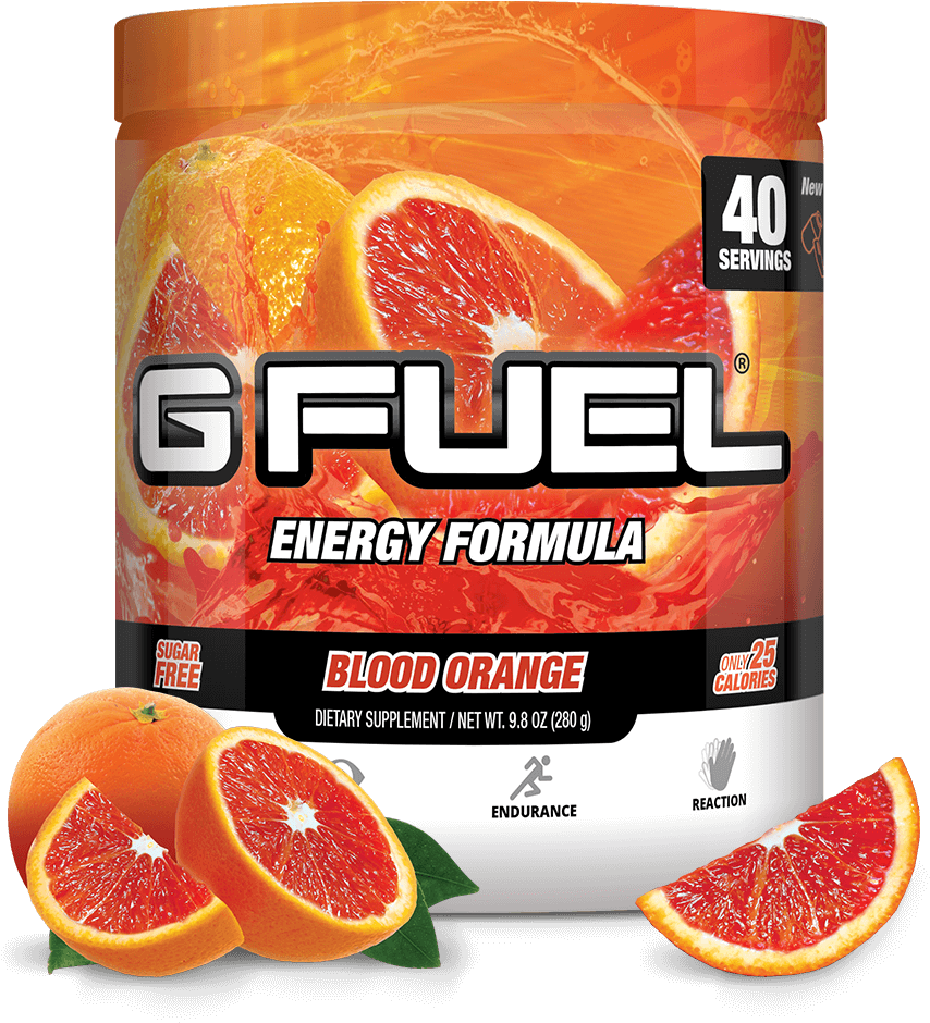 Gfuel Blood Orange Tub (600x600), Png Download