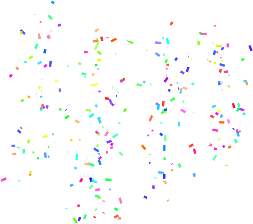 Graphic Transparent Library Png Icons And Backgrounds - Confetti Falling Clipart Png (894x894), Png Download
