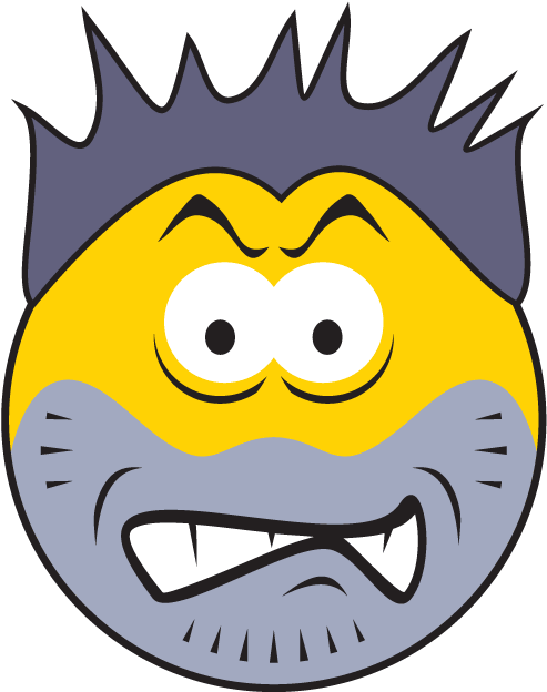 Smiley Face Clip Art - 3drose Dpp 103832 2 Baseball Hat Smiley Face-wall Clock, (500x623), Png Download