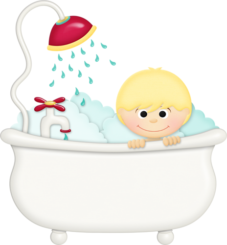 Jss Squeakyclean Boy Tub 3 - Clipart Transparent Background Bathtub (464x500), Png Download