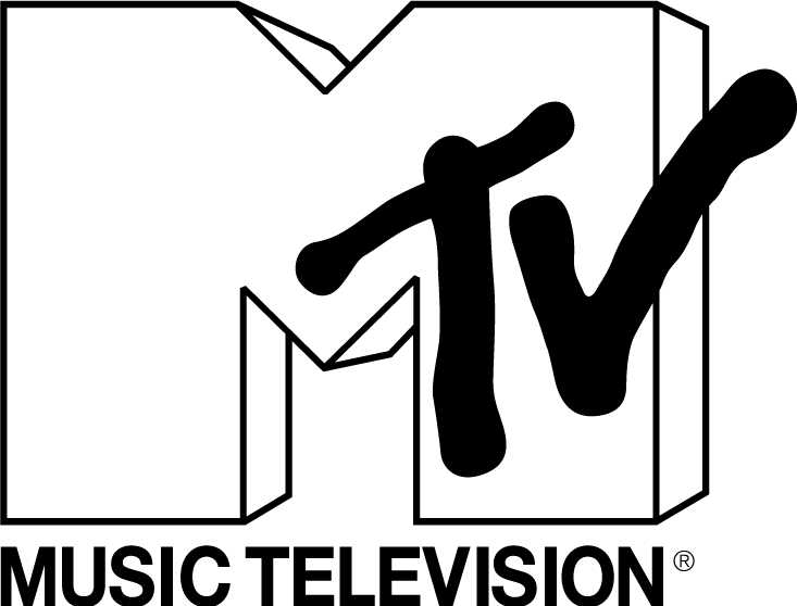 Mtv Brand Png Logo - Mtv Logo White Png (733x558), Png Download